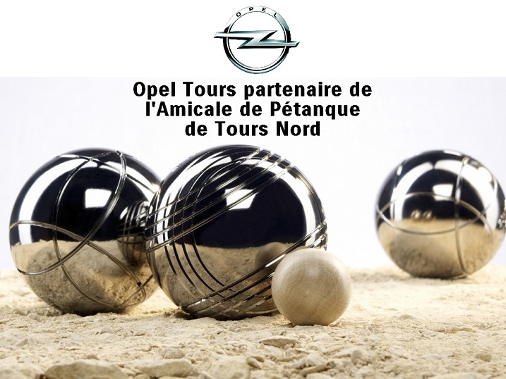 Opel Tours partenaire de l'Amicale de Pétanque de Tours Nord